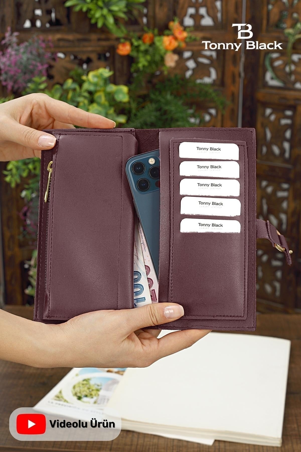 New Season Multi-Cell Phone And Coin Compartment Card Holder Phone Holder Clutch Bag Portfolio Wallet