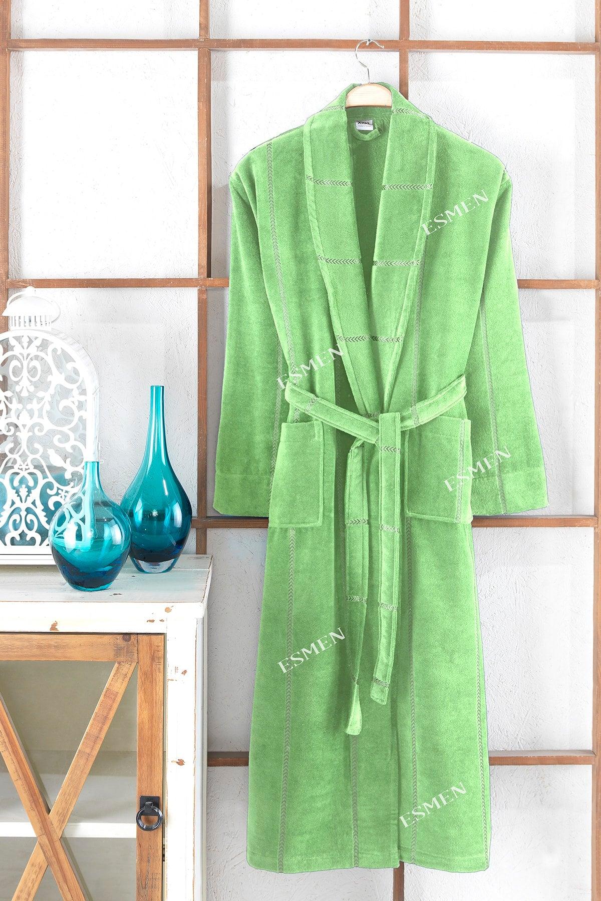 Bathrobe Flush Velvet Green - Swordslife