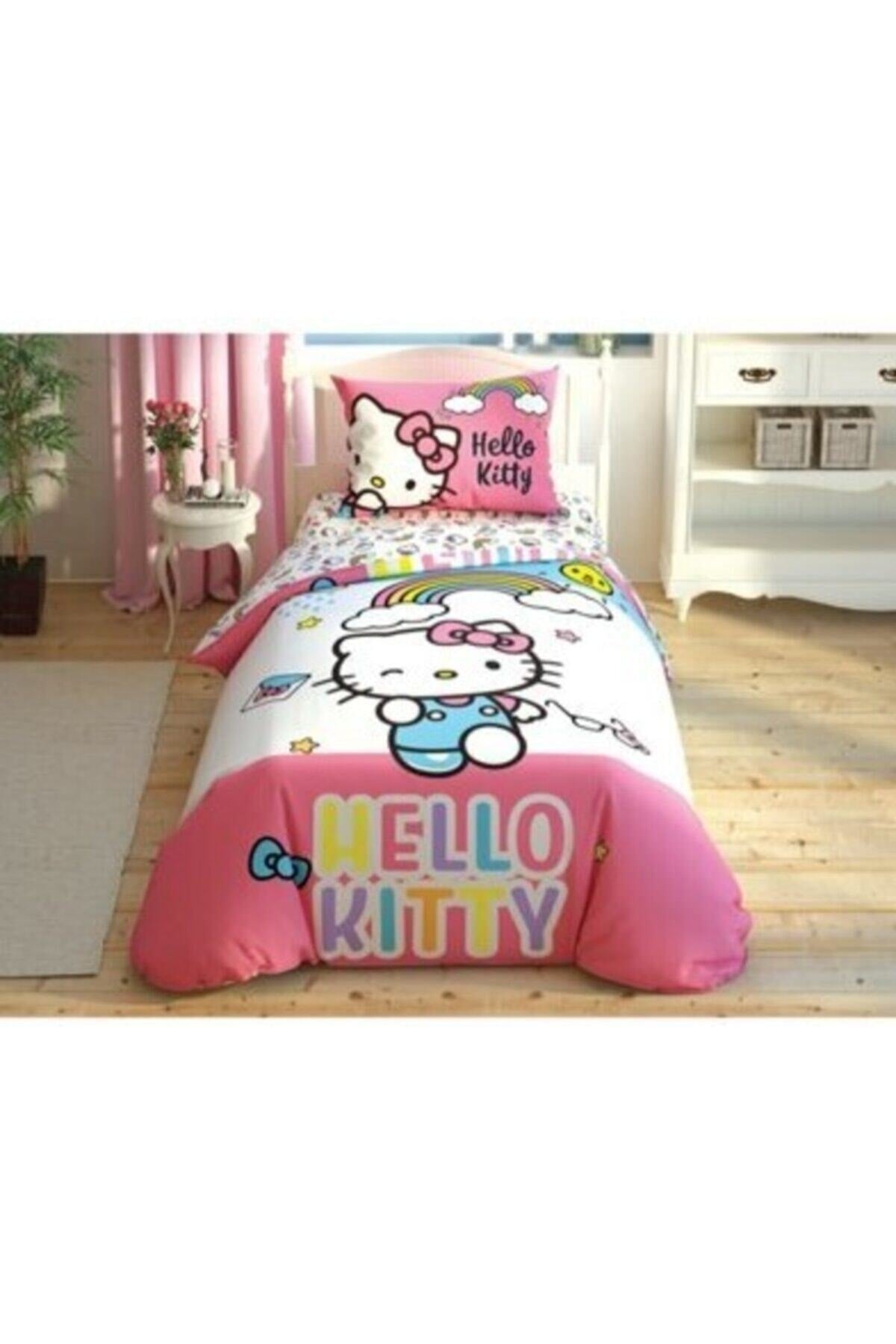 Hello Kitty Rainbow Single Duvet Cover