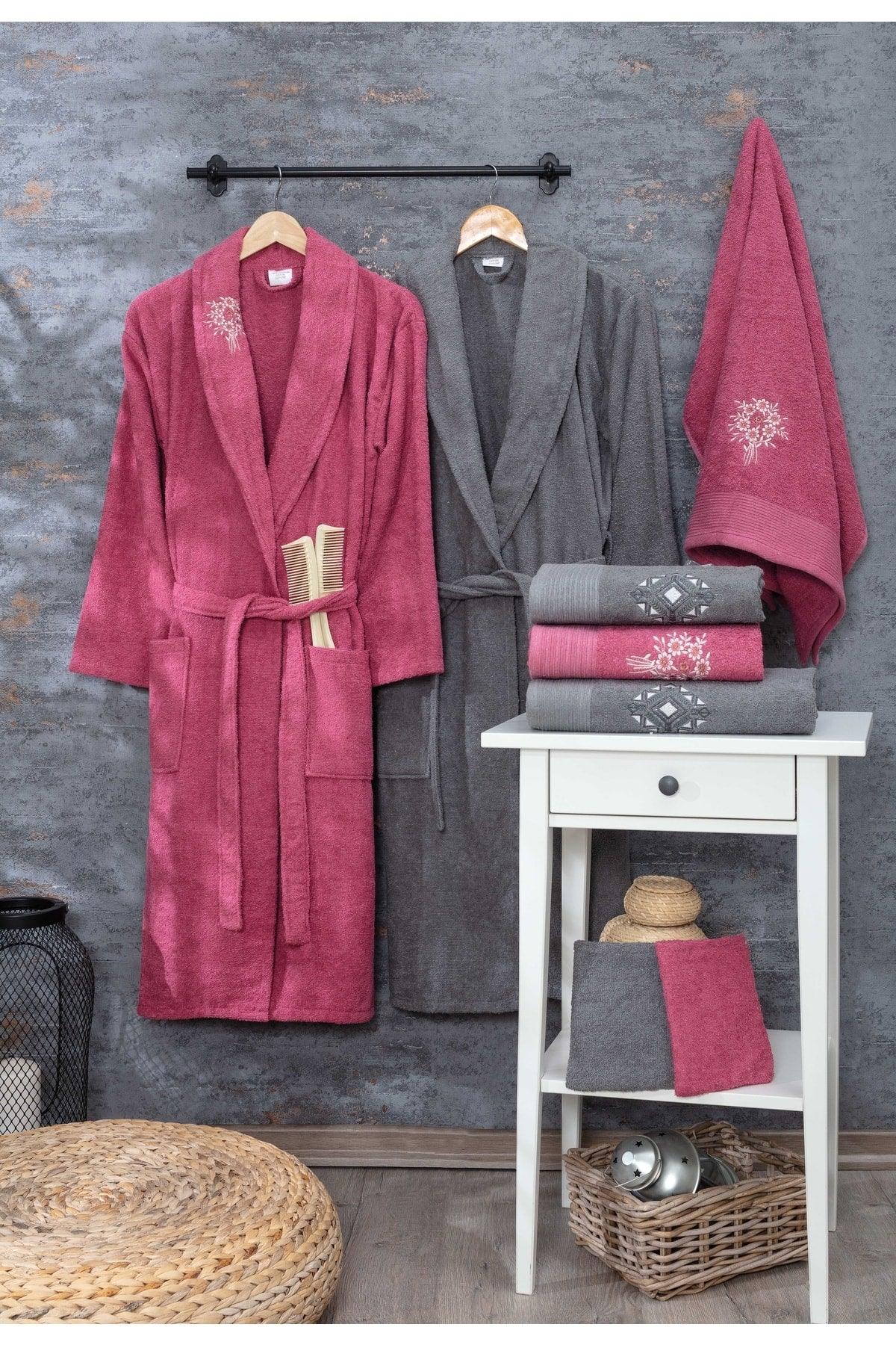 Asya 16 Pieces Boxed Dowery Family Bathrobe Set | Bathrobe Set | Dowry set - Swordslife