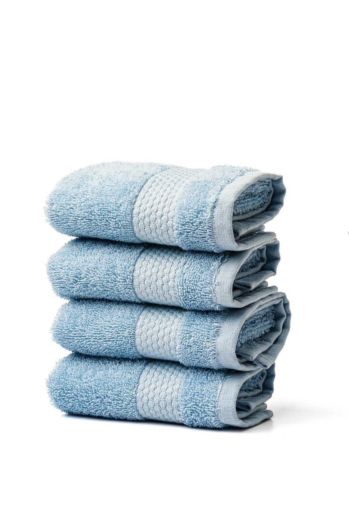 | Minerva | 100% Natural Cotton Set of 4 Guest Towels - Swordslife