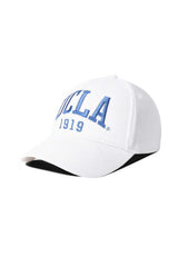 Ballard White Blue Embroidered Hat