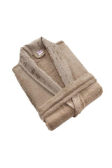 Unisex Brown Bamboo Single Bathrobe - Swordslife