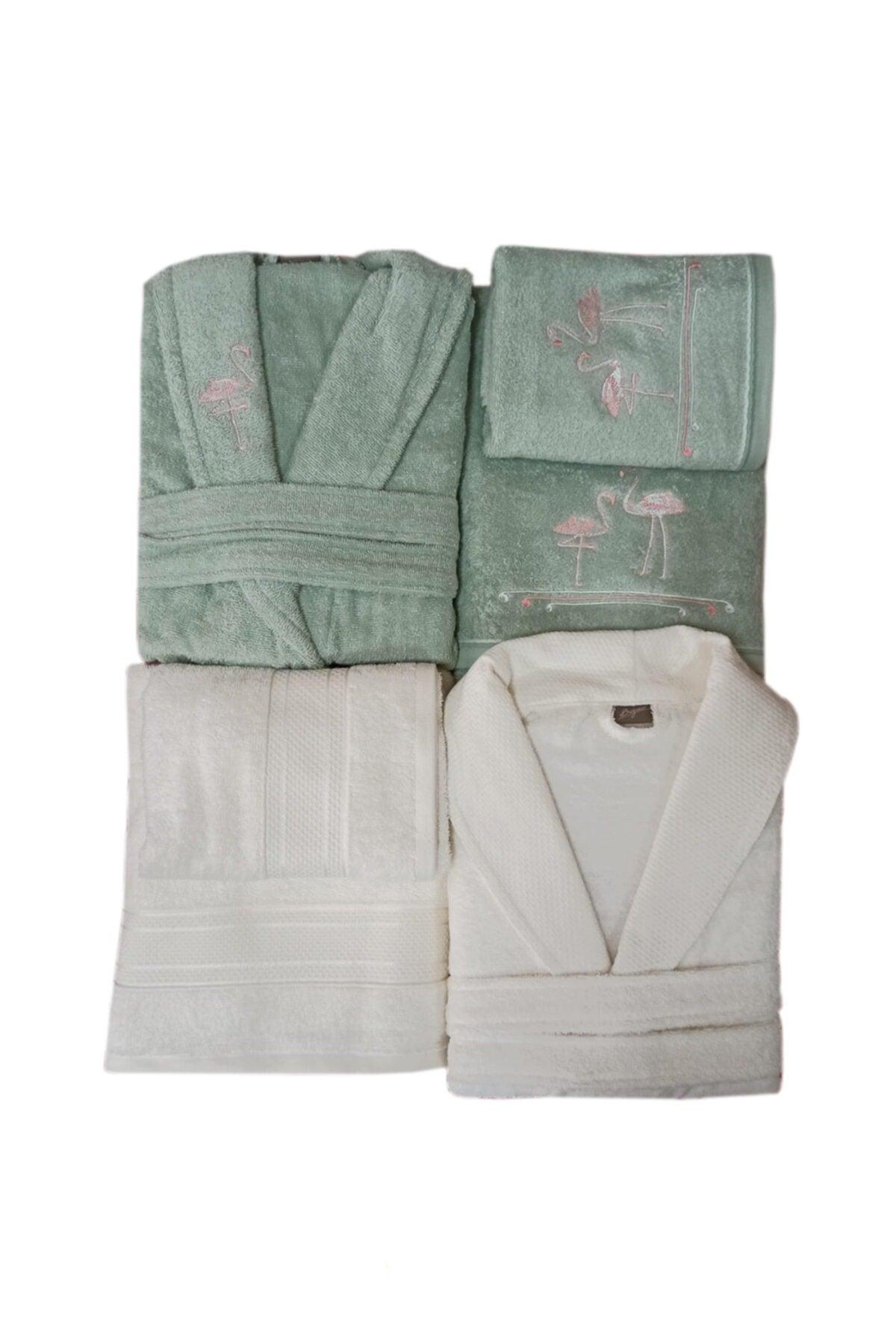 Bazaar Alvin Family Set Cream Mint Green - Swordslife