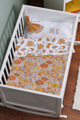 Mother's Side Crib Duvet Cover Set (60X100) - Vibe Series - Hippie Day