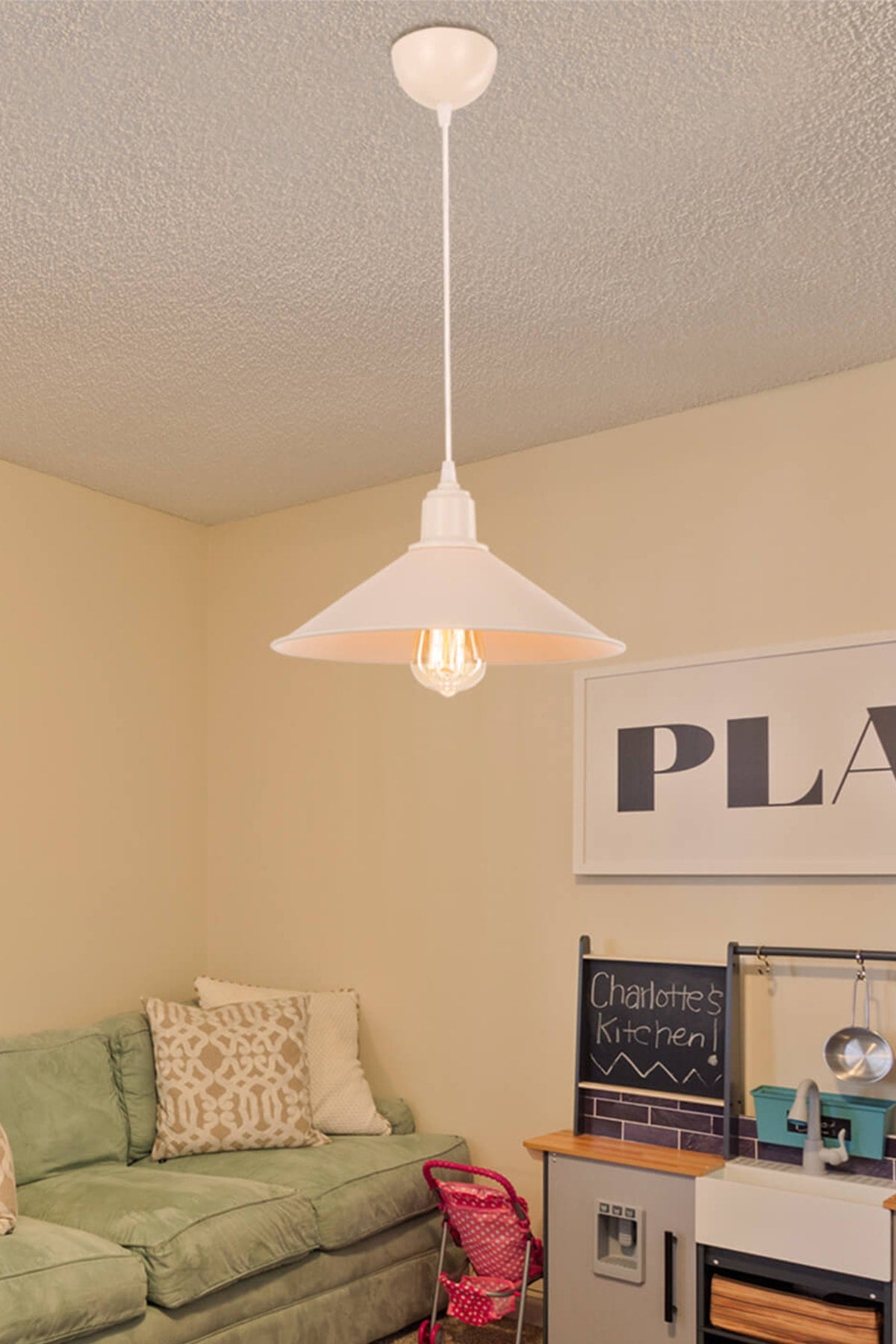 Cream Pendant Lamp Chandelier Living Room Kitchen Hallway Bedroom Lamp