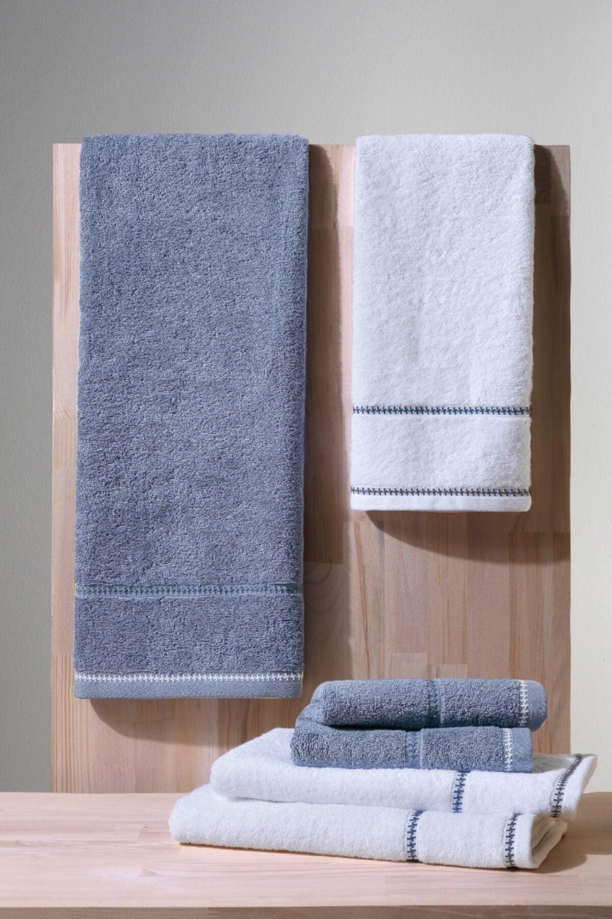 Profundo Set Sky - Extra Soft, Modern 100% Cotton 50x90 - 70x140cm. Bath Towel Set - Swordslife