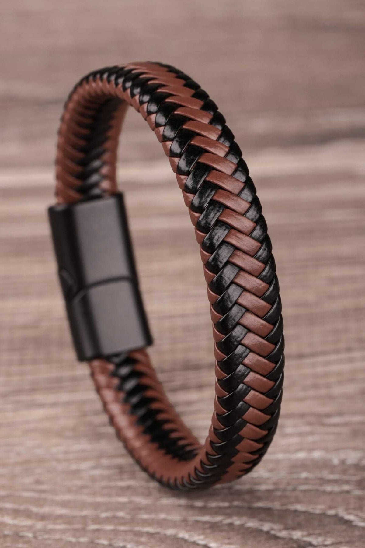 Magnet Vegan Leather Bracelet