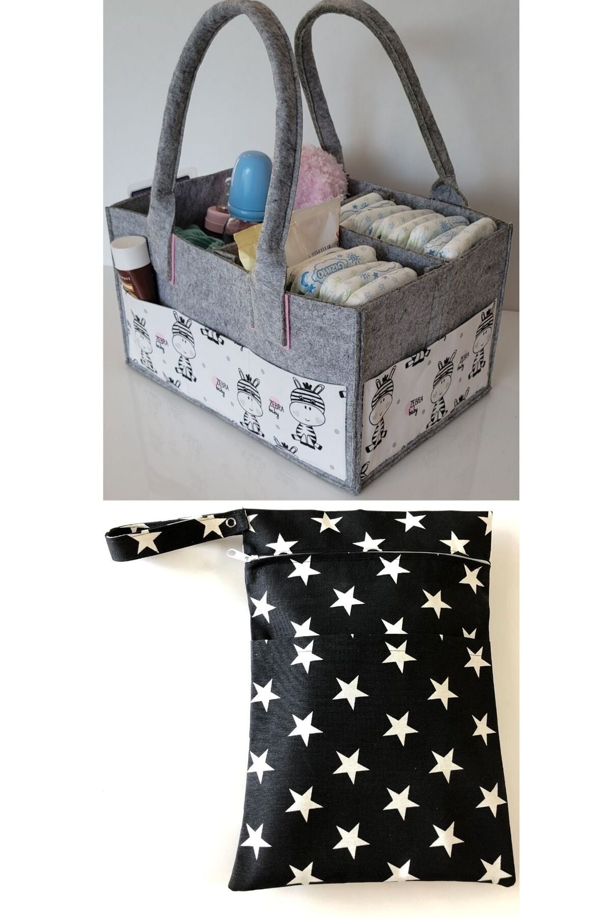 Handmade Organizing And Hanging Functional Baby Bag Set
