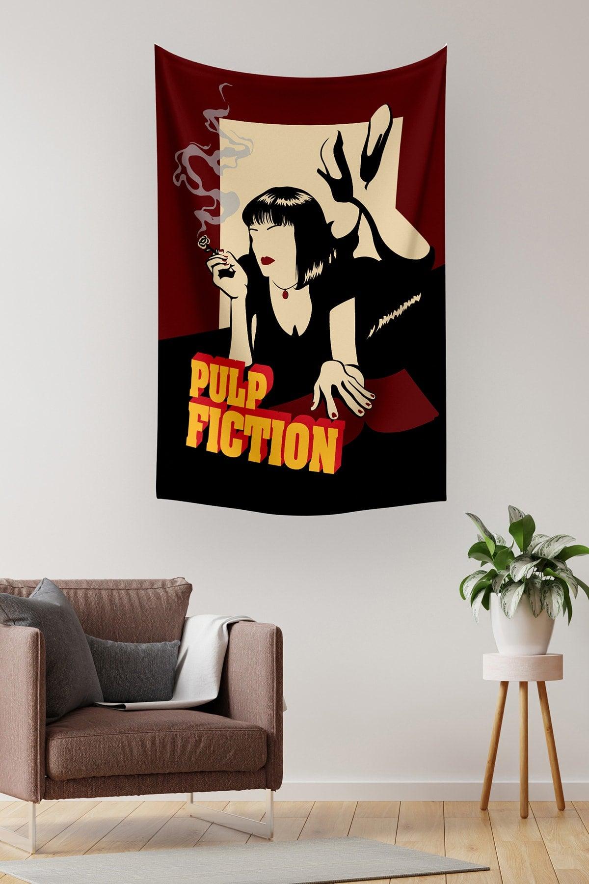 Pulp Fiction Uma Thurman Wall Covering Carpet 140 X 100 Cm-70x100 Cm - Swordslife