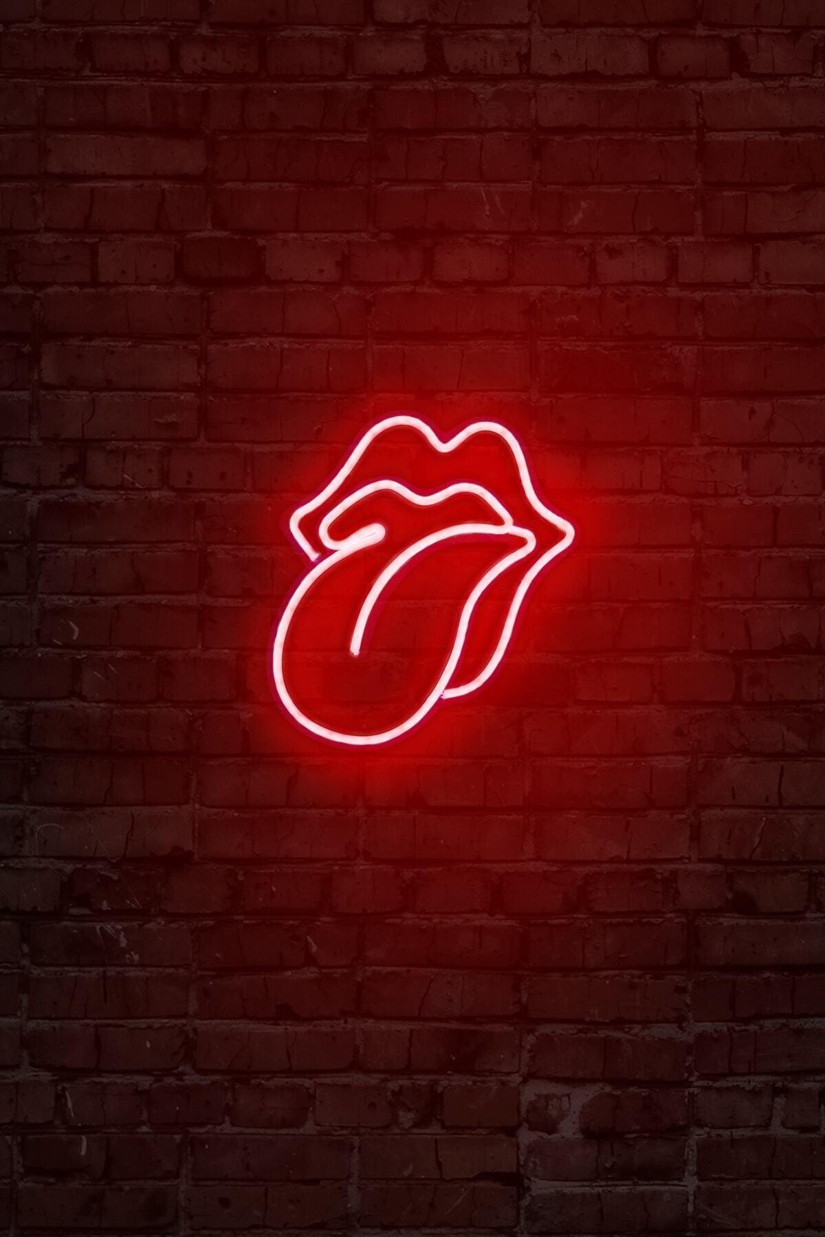 Neongraph Neon Led Graffiti Decorative Illuminated Night Light Wall Art The Rolling Stones - Swordslife