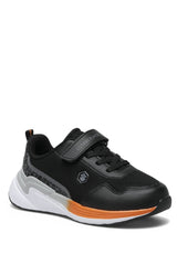 Coupon Mesh Jr Black Boys Sneakers