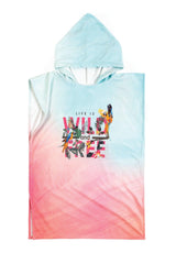 Surf Summer Poncho Hooded Beach Towel Surf Wild - Swordslife