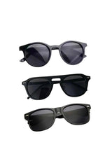 Set of 3 Unisex Sunglasses