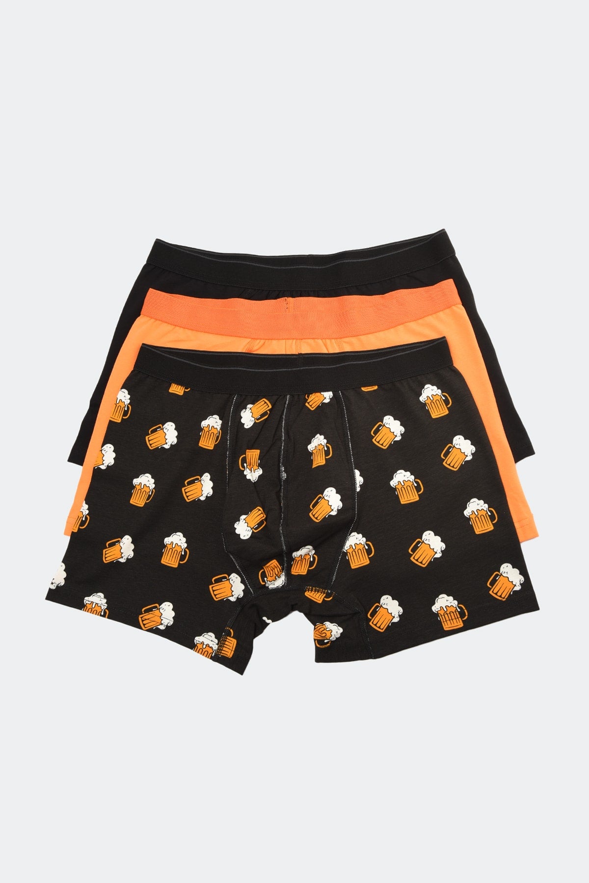 Multi Color Men's 3-Pack Cotton Boxer TMNAW22BX0010