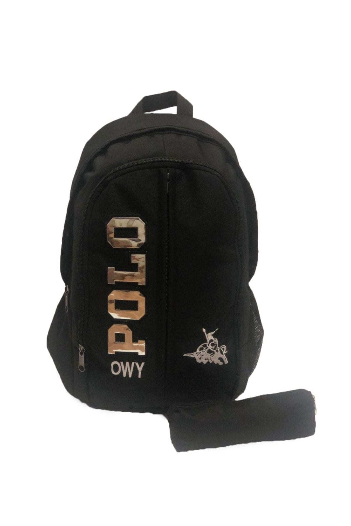 Gokidy Polo Middle School-High School Backpack And Pencil Holder Set