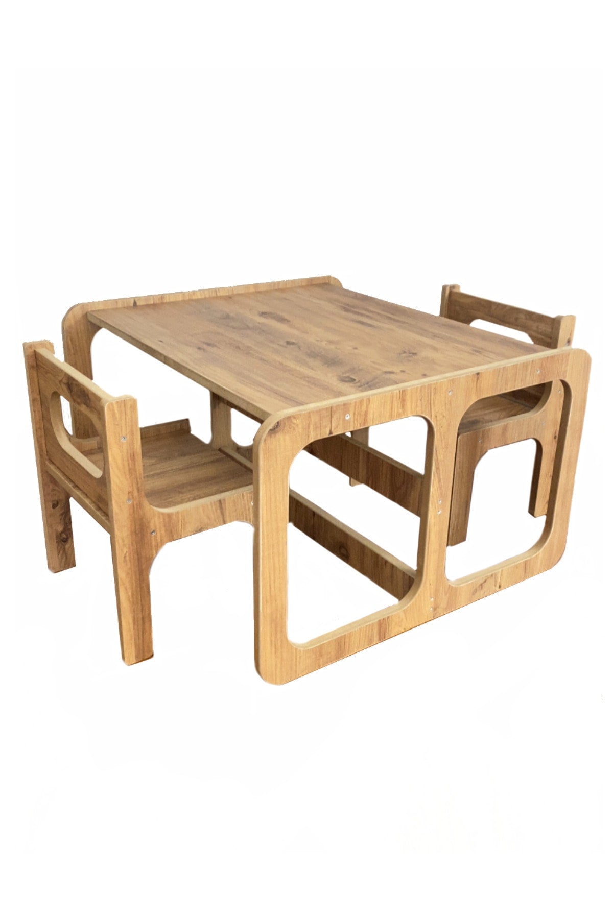 Children's Activity Table And Chair (2 Pieces) / Montessori Desk And Chair