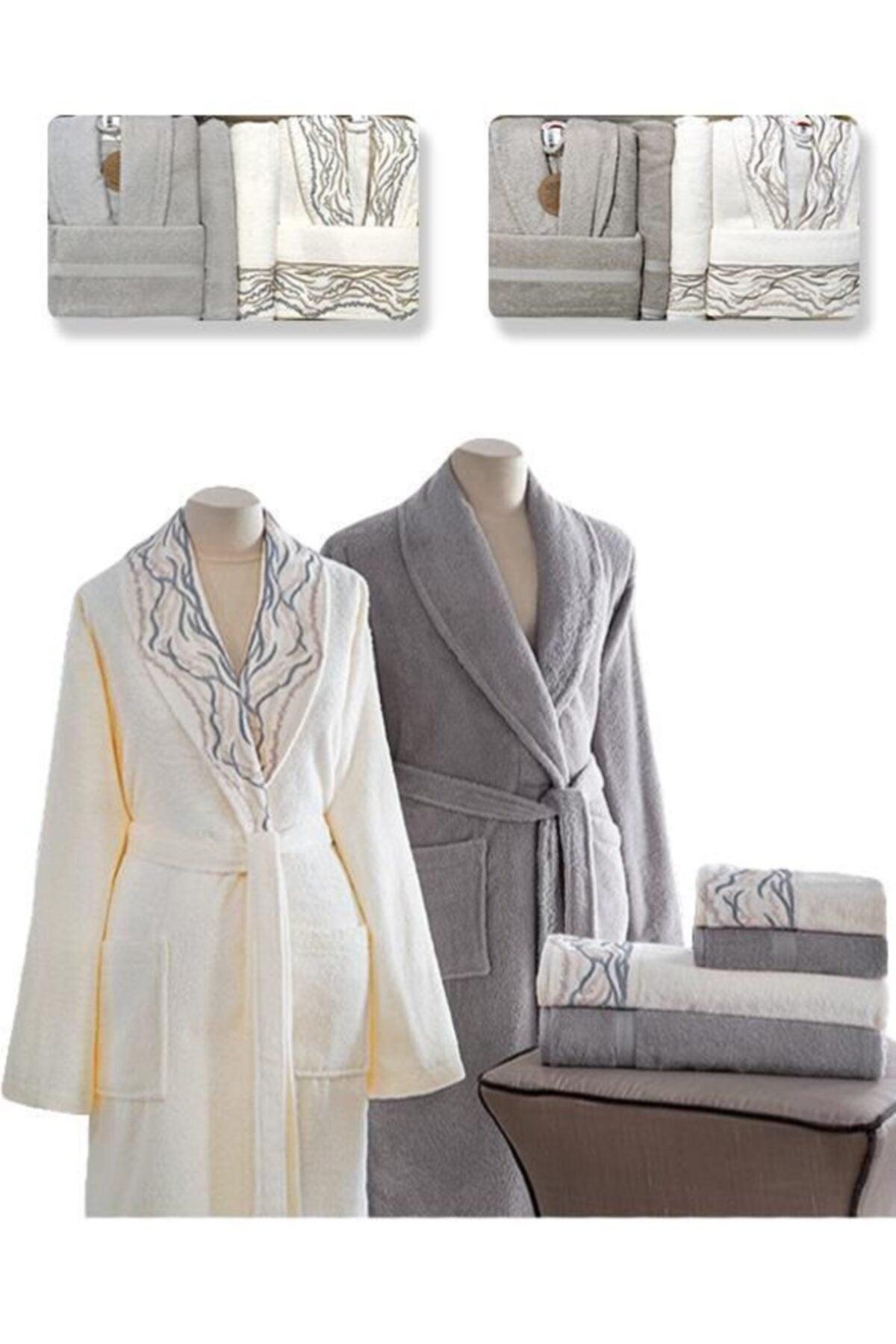 Bathrobe Set Elegant Family Set Double - Swordslife