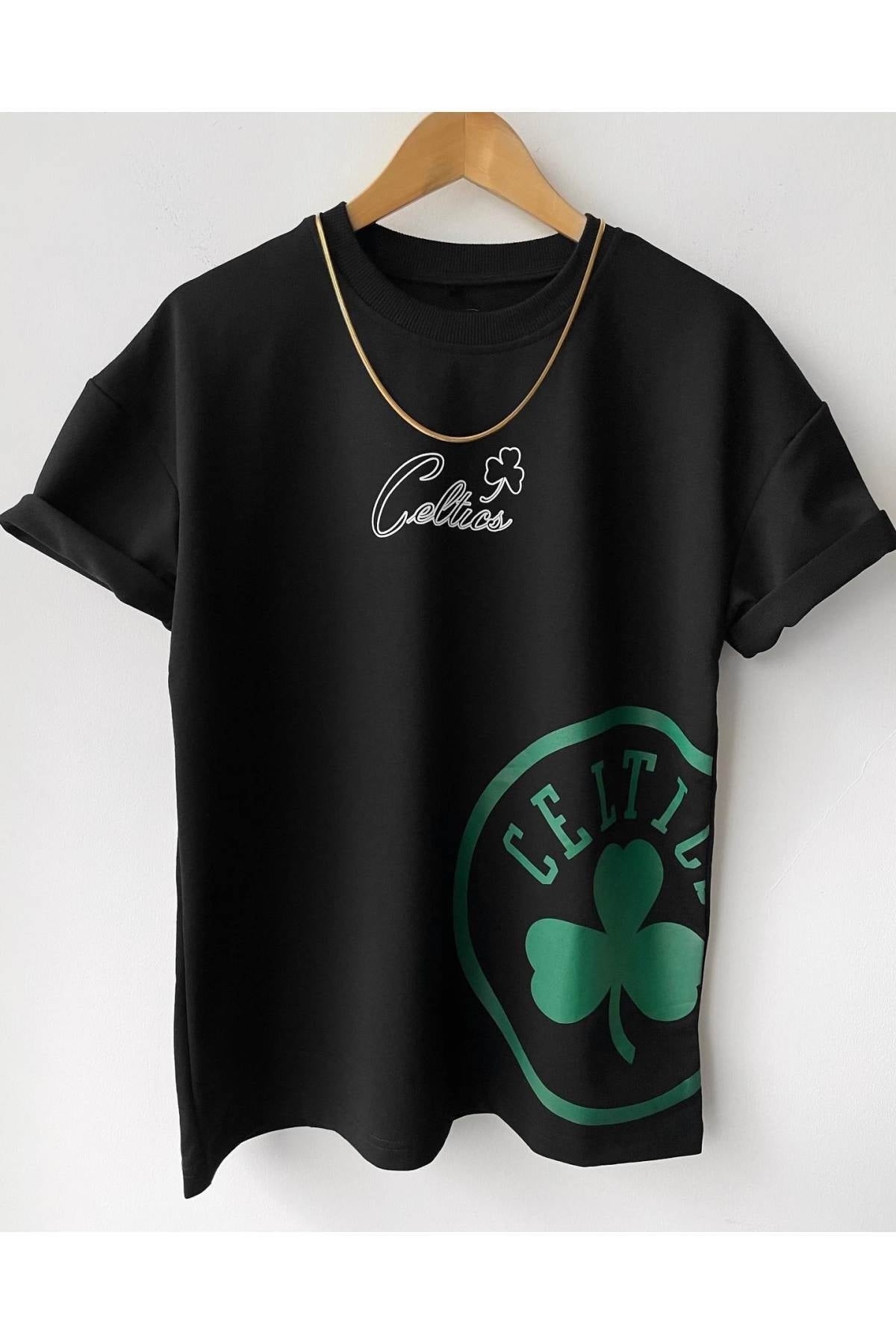 Magors Unisex Oversize Printed Cotton Crew Neck Short Sleeve T-shirt