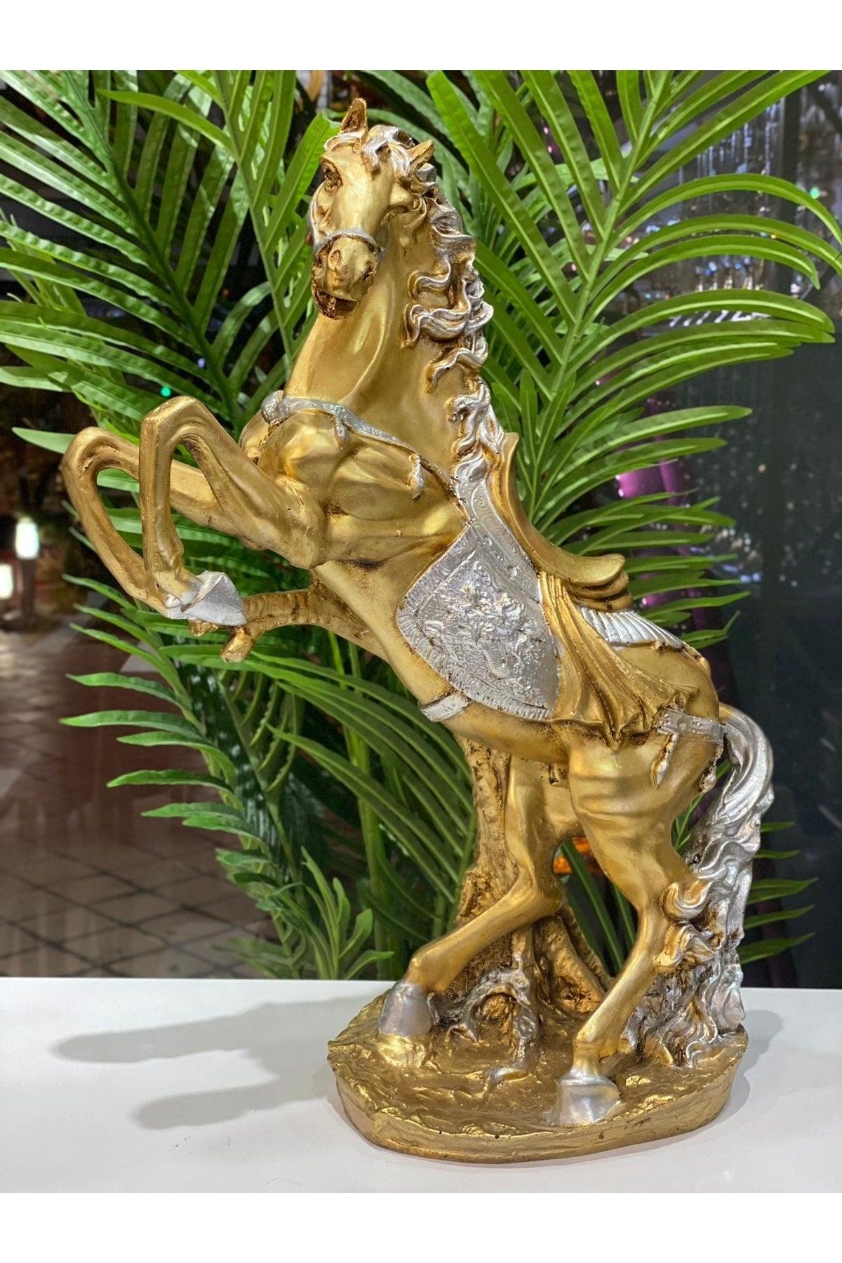 Decorative Lux Giant Size Prancing Horse Trinket - Swordslife