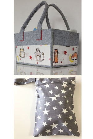 Handmade Organizing And Hanging Functional Baby Bag Set