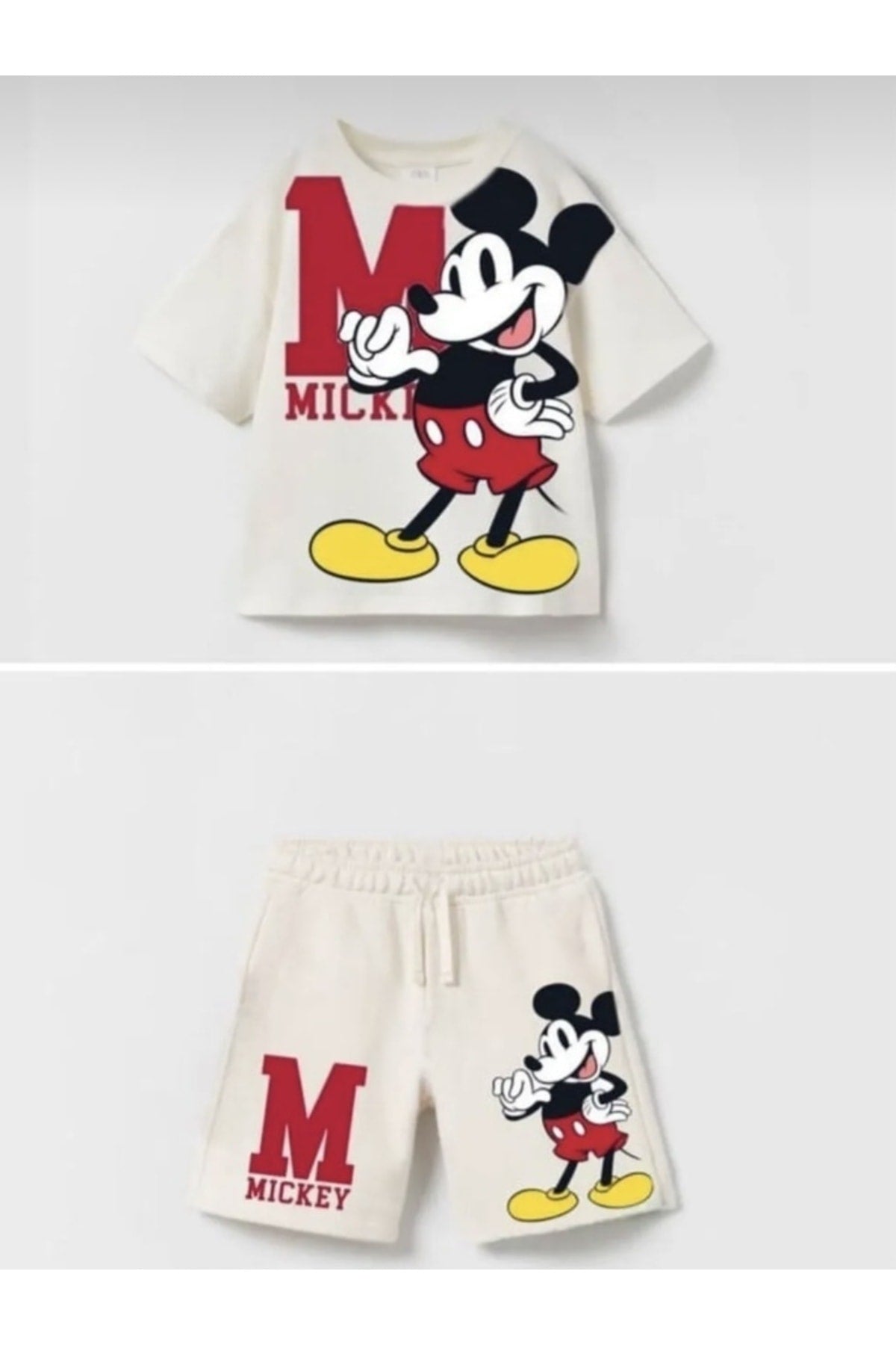 Alk Baby Summer Mickey Printed Kids Bottom-Top Set