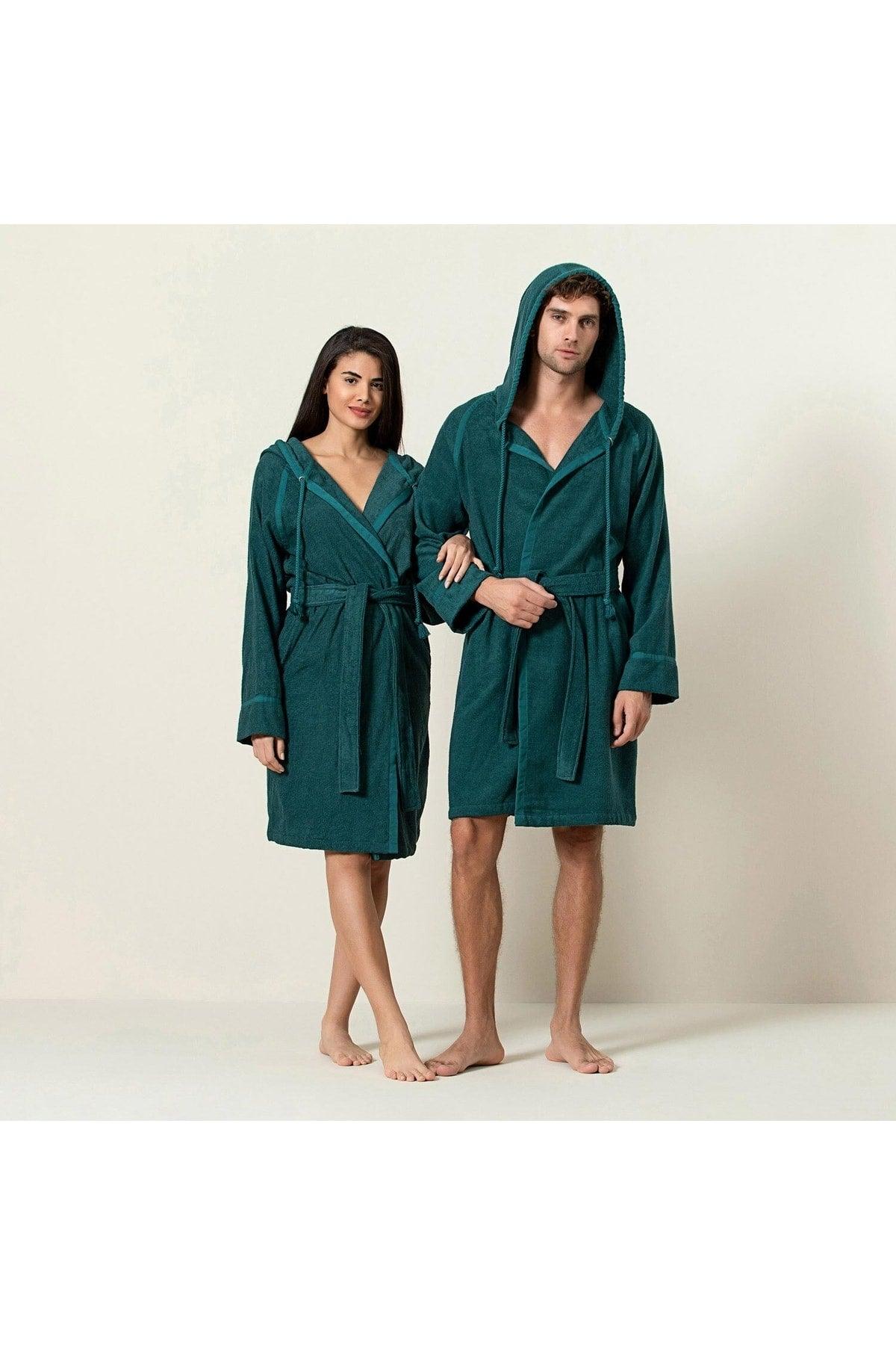 Ferme Unisex Bathrobe Green - Swordslife