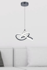 Modern Bolivia Single Anthracite Pendant Lamp LED White Power LED Living Room Kitchen Room LED Chandelier
