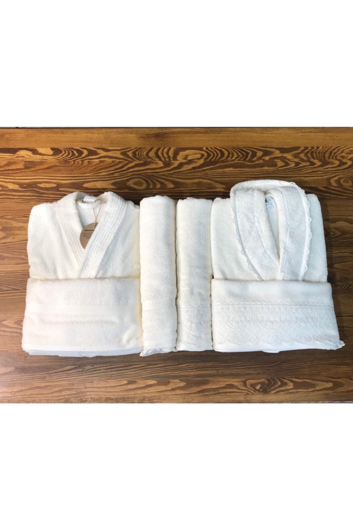 Orkide Family Set Bathrobe Set Cotton 6 Pcs - Swordslife