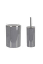 Lenox Trash + Toilet Set of 2 Gray - Swordslife