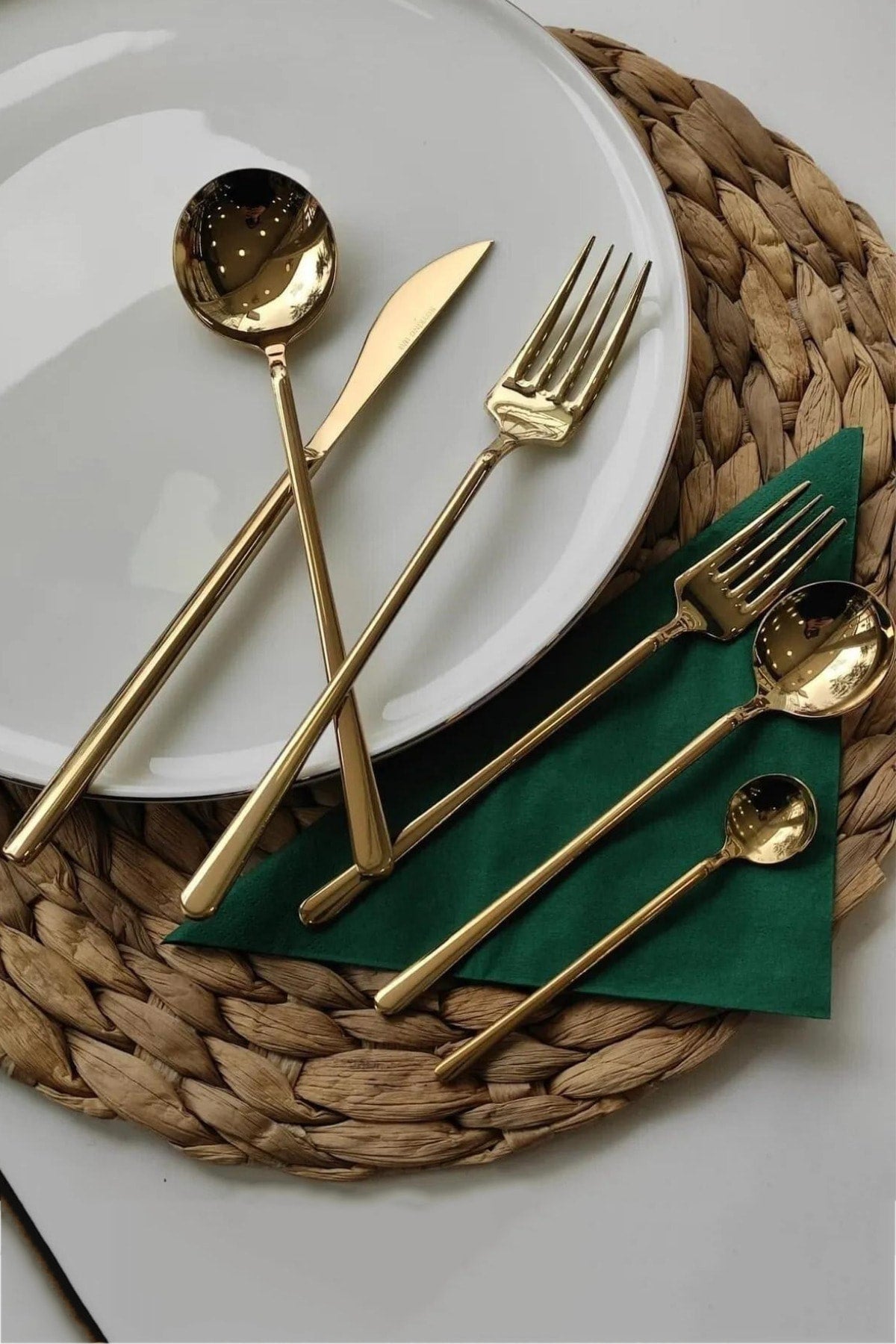Elegance 36 Piece Luxury Cutlery Set Gold