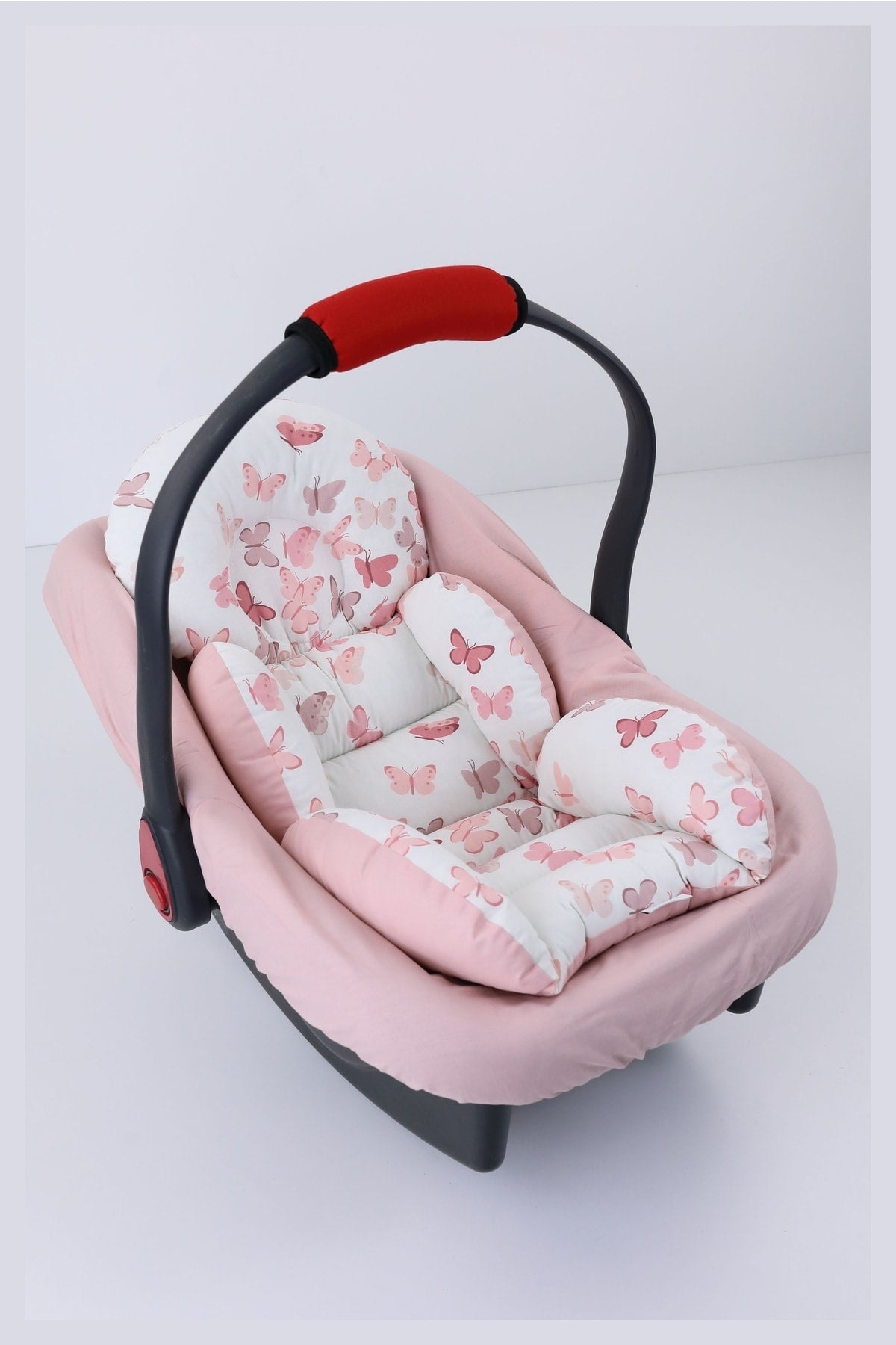 Orthopedic, Lumbar Supported Stroller Cushion, 100% Cotton Fabric