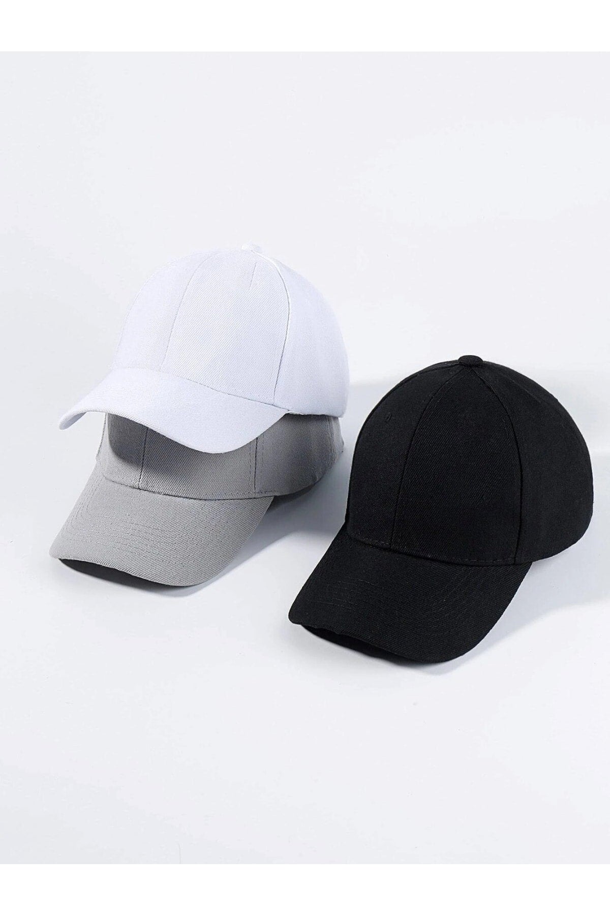 Sports Hat Unisex 3 Pieces Adjustable Velcro Back