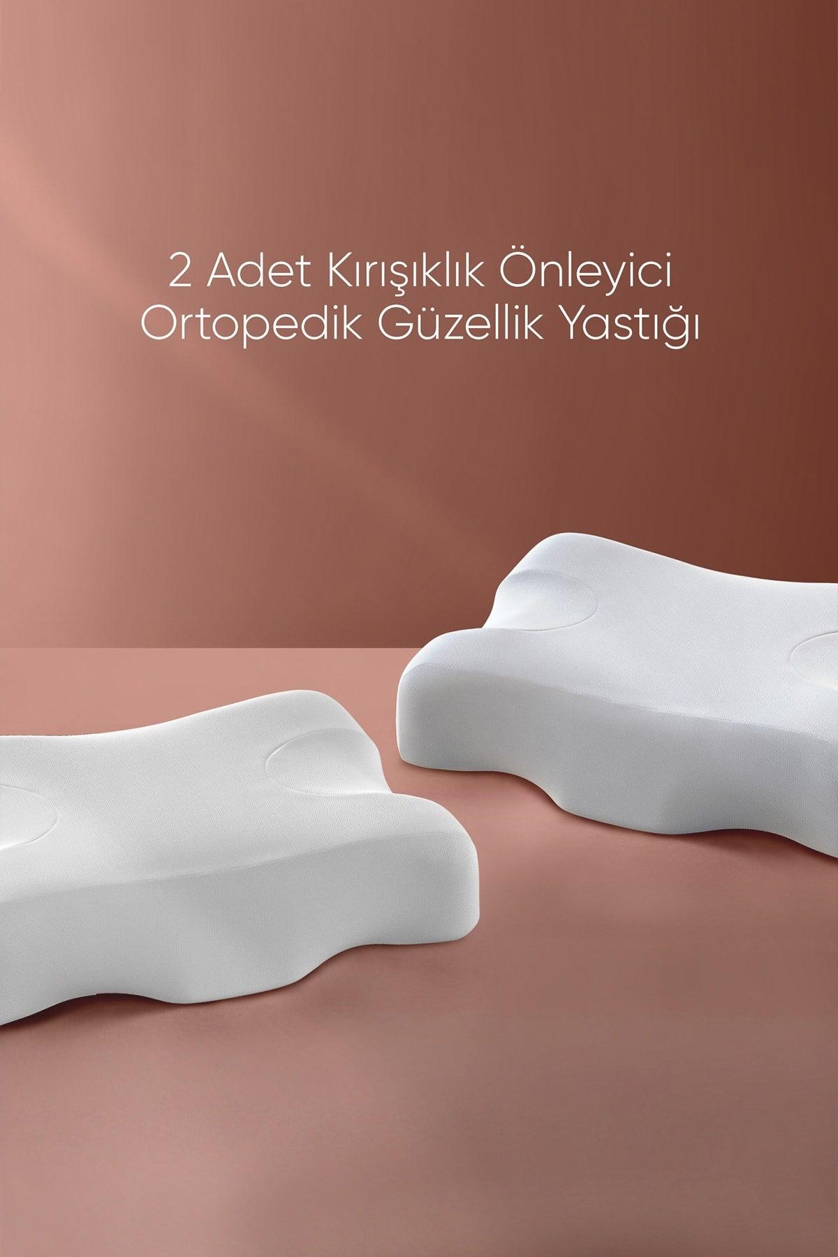 2 Pcs Anti-Wrinkle Orthopedic Beauty Pillow - Swordslife