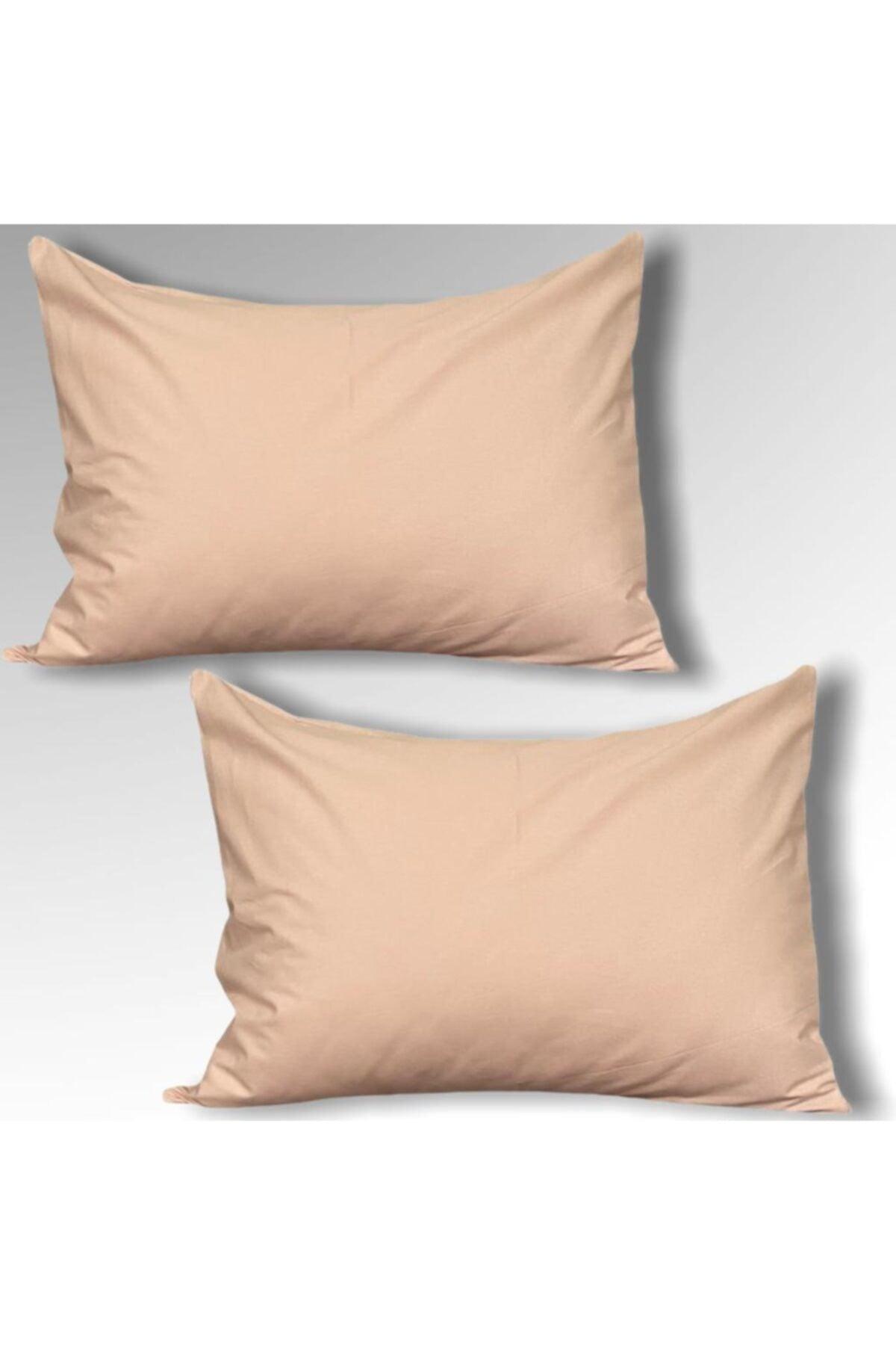 2 Zippered Beige Pillow Cover 1st Class Fabric - Swordslife