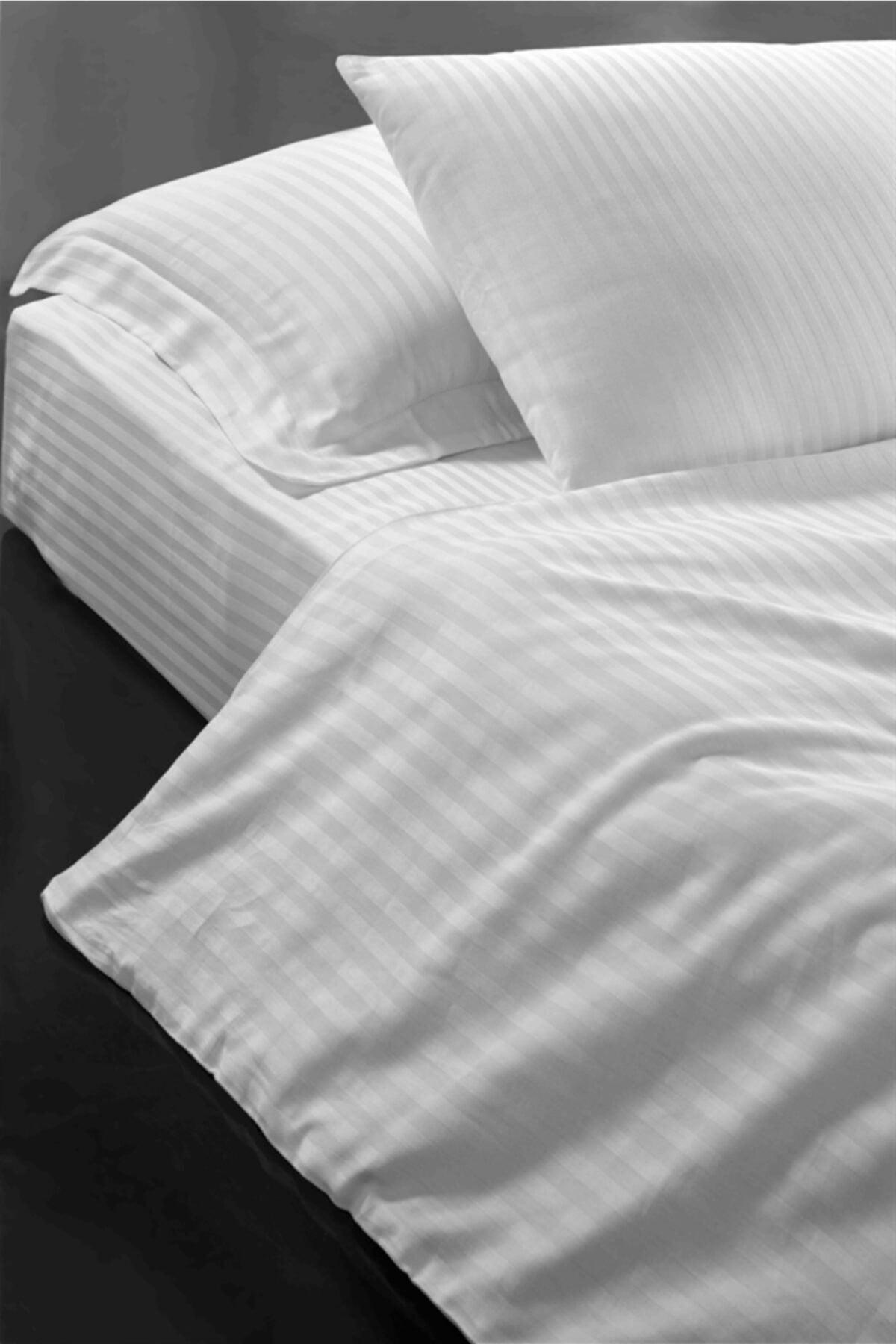 2 Pcs Zeus Series Cotton Satin Hotel Pillow