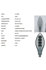 200 Watt 220 Volt Led Street Lighting