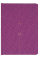 2022-2023 A5 Linen Academic Agenda 17