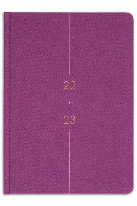 2022-2023 A5 Linen Academic Agenda 17