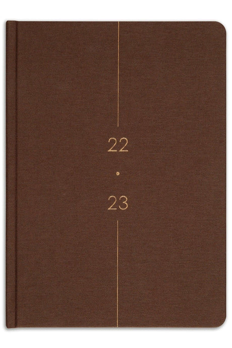 2022-2023 A5 Linen Academic Agenda 17