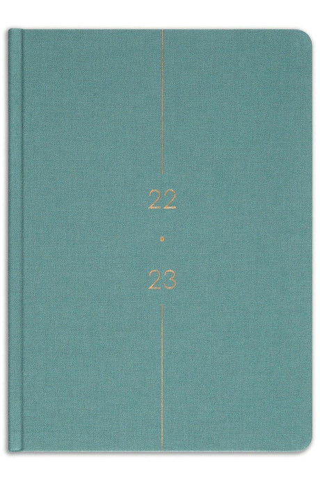 2022-2023 A5 Linen Academic Agenda 17