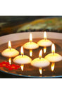 24 Pieces White Floating Candles Floating in Water - Swordslife