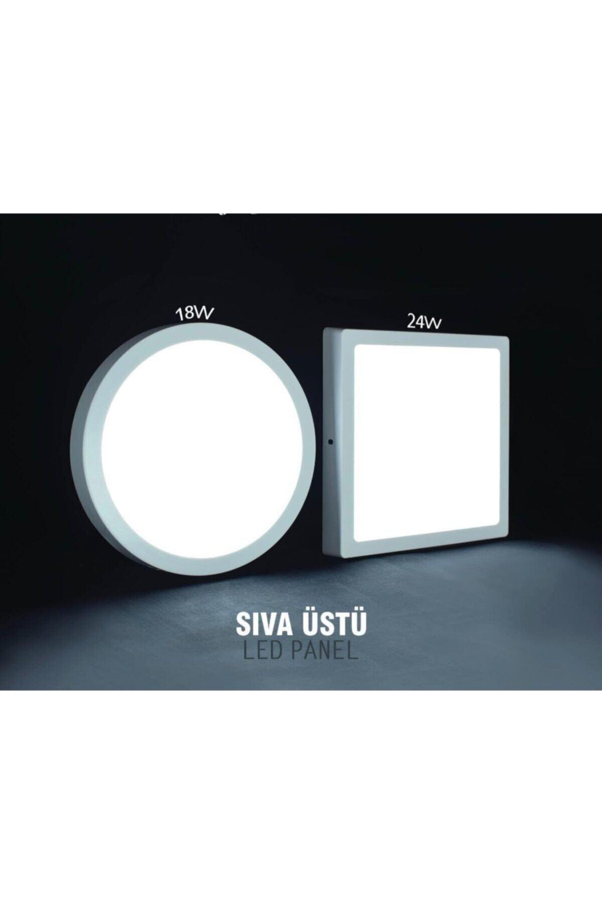 24 Watt Square Surface Mounted Led Panel - White Light