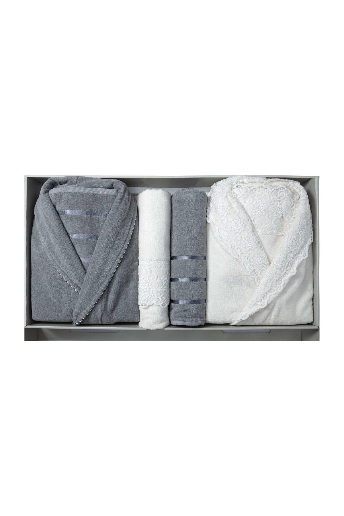 Paris 12 Piece Velvet Guipure Robe Set | Bathrobe | Bathrobe Set | Dowry set - Swordslife