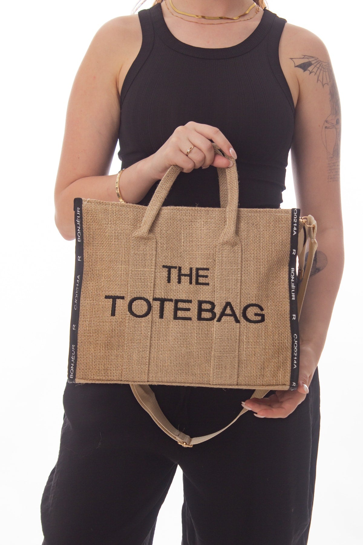 Women Straw Tobacco Tote Bag Long Strap Bag And Shoulder Bag