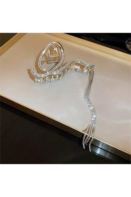 So-much Women's New Season Crystal Stone Large Size Metal Clasp Buckle-7 - Swordslife
