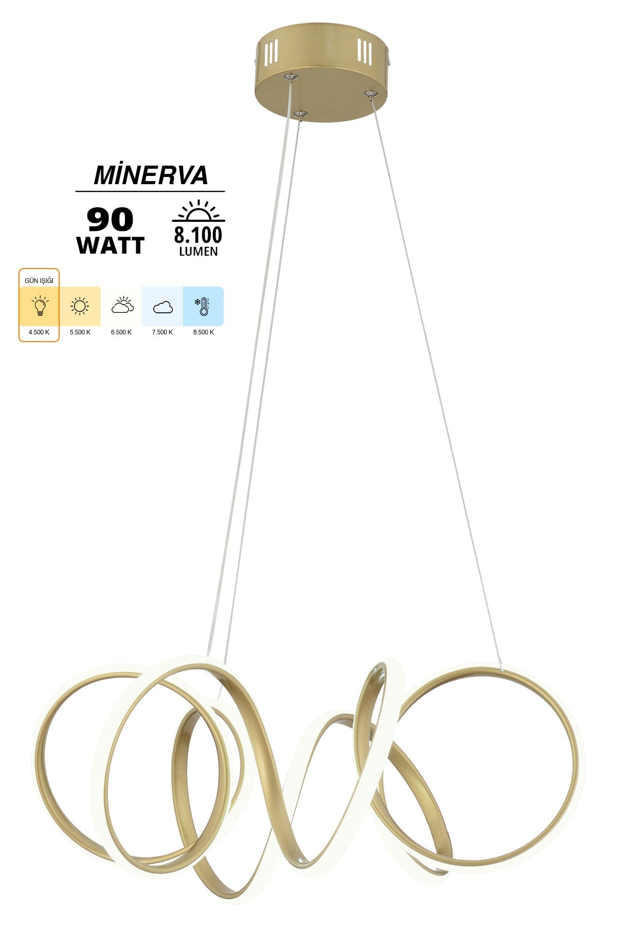 Minerva Antique Modern Pendant Lamp LED Chandelier Living Room Kitchen Room LED Chandelier