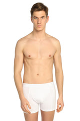 Men's White 3-Pack Lycra Boxer ELF568T0114CCM3