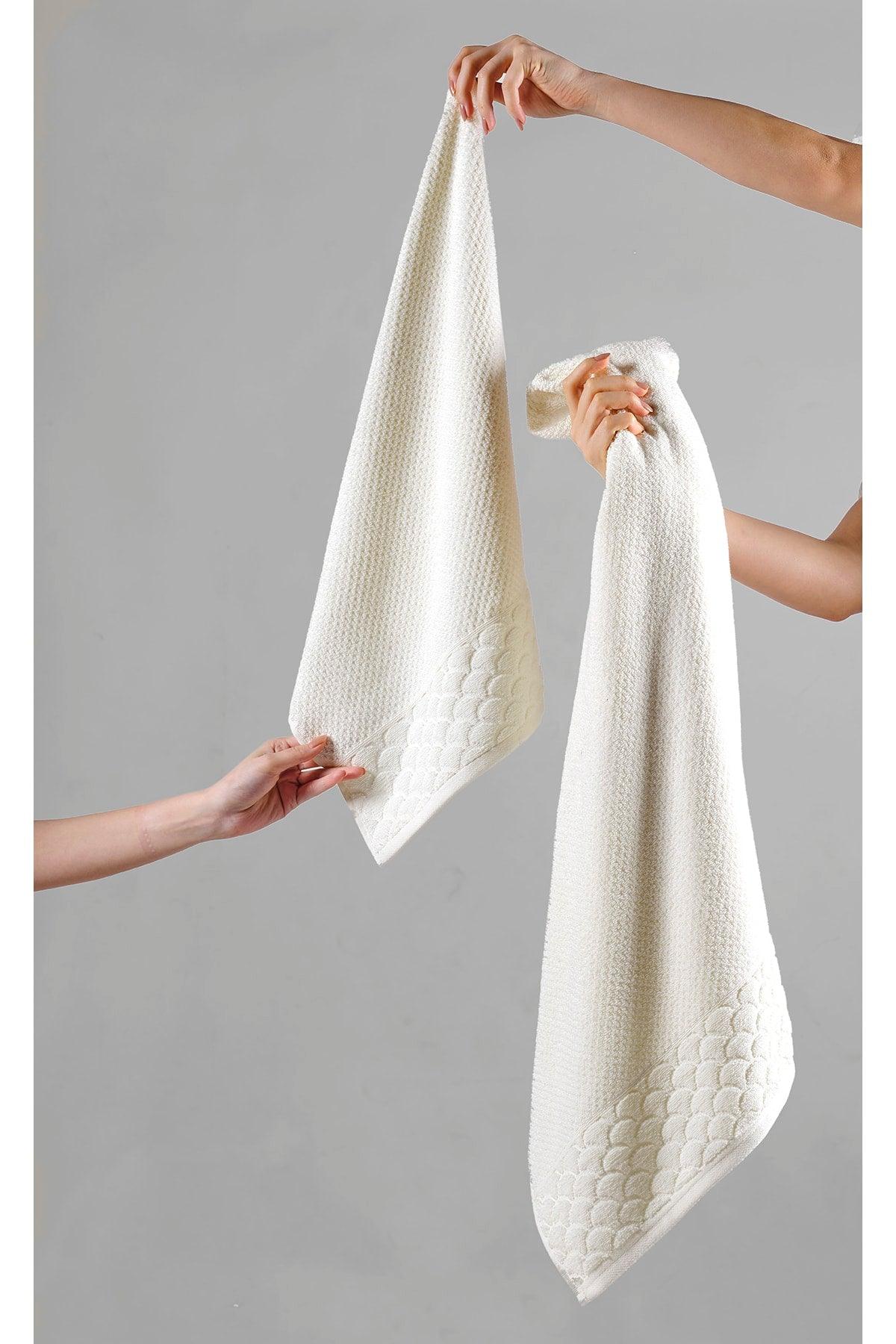 | Extra Soft Cotton Rice Knitted Towel Set of 2 - Swordslife