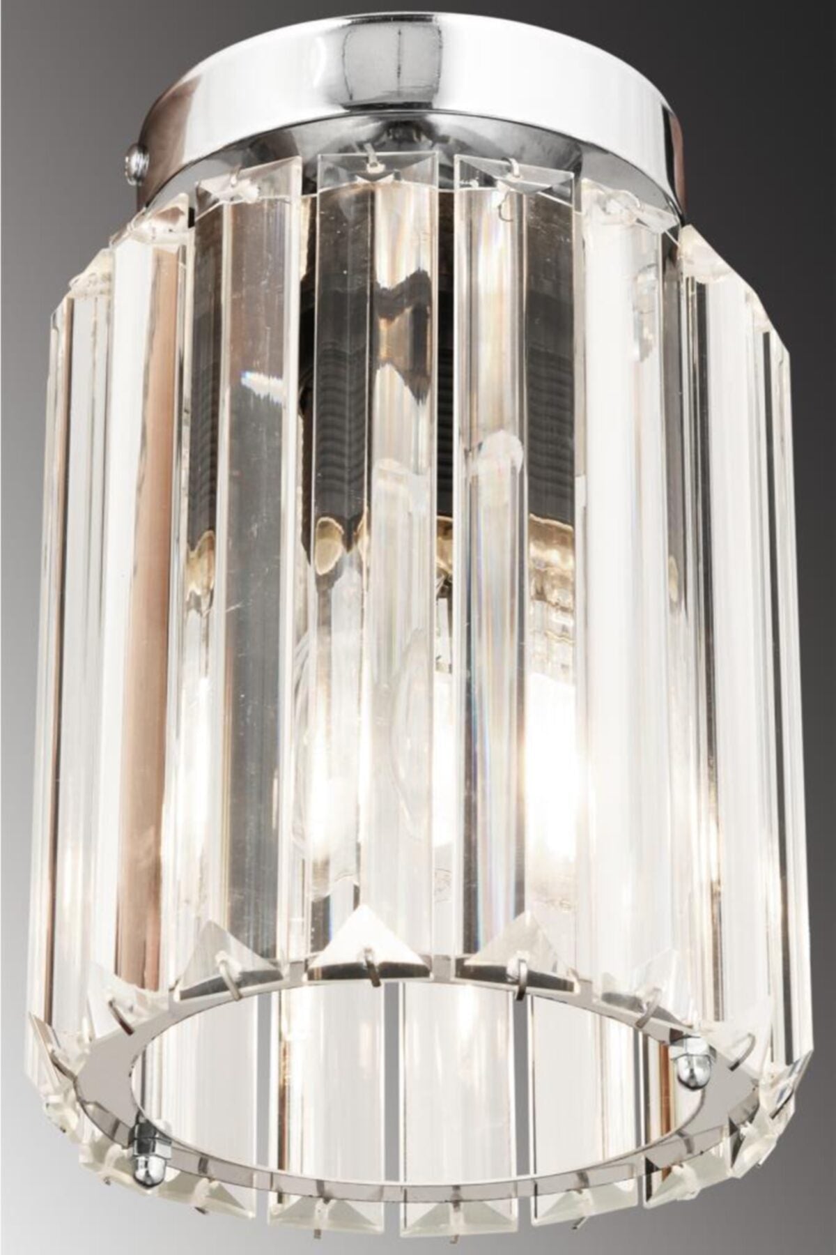 Plafonier Ceiling Silver Case Y-15 Chandelier